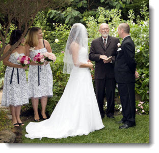 Hastings House Wedding Officiant and Coouple