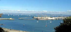 Photo of the Black Point San Francisco Marina.