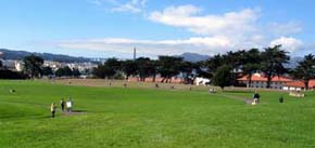 Photo of the Crissy Field Airfield.