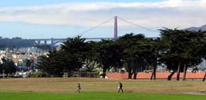 Photo of the Crissy Field Airfield.