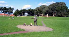 Photo of the Crissy Field Airfield.